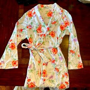 Charter club intimates floral robe